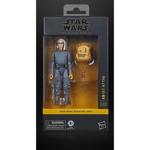 Hasbro Star Wars Black Series Skeleton Crew KB At Attin 6" Figure New Sealed - Picture 1 of 8